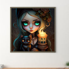 Load image into Gallery viewer, Diamond Painting - Full Round - elf girl (30*30CM)
