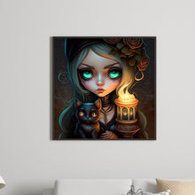 Load image into Gallery viewer, Diamond Painting - Full Round - elf girl (30*30CM)
