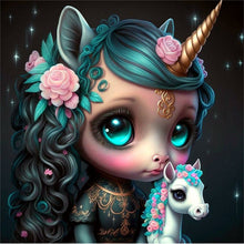Load image into Gallery viewer, Diamond Painting - Full Round - elf girl (30*30CM)
