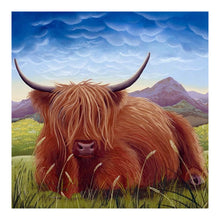 Load image into Gallery viewer, Diamond Painting - Full Square - Highland Yak (50*50CM)
