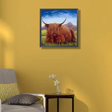 Load image into Gallery viewer, Diamond Painting - Full Square - Highland Yak (50*50CM)
