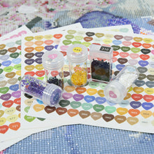 Load image into Gallery viewer, 1 Set Color Number Labels Diamond Painting Accessories Tools DMC for Adults Kids
