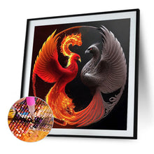 Load image into Gallery viewer, Diamond Painting - Full Round - Phoenix yin and yang diagram (30*30CM)
