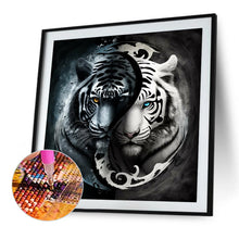 Load image into Gallery viewer, Diamond Painting - Full Round - Tiger Yin Yang Diagram (35*35CM)
