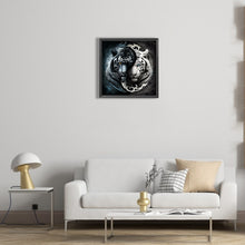 Load image into Gallery viewer, Diamond Painting - Full Round - Tiger Yin Yang Diagram (35*35CM)
