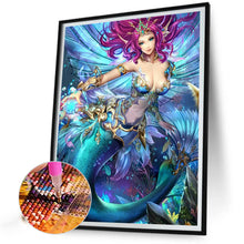 Load image into Gallery viewer, Diamond Painting - Full Round - Mermaid (30*40CM)
