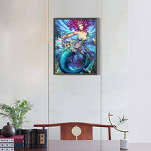 Load image into Gallery viewer, Diamond Painting - Full Round - Mermaid (30*40CM)
