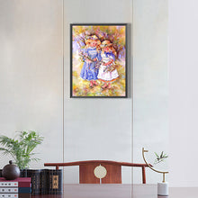 Load image into Gallery viewer, Diamond Painting - Full Round - spring girl (30*40CM)
