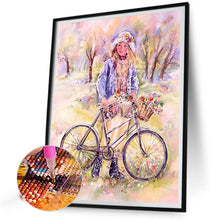 Load image into Gallery viewer, Diamond Painting - Full Round - spring girl (30*40CM)
