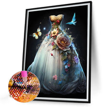 Load image into Gallery viewer, Diamond Painting - Full Round - dream wedding dress (30*40CM)
