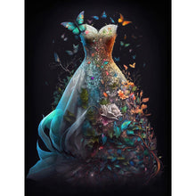 Load image into Gallery viewer, Diamond Painting - Full Round - dream wedding dress (30*40CM)
