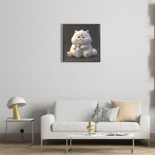 Load image into Gallery viewer, Diamond Painting - Full Round - happy little fat cat (30*30CM)
