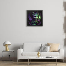 Load image into Gallery viewer, Diamond Painting - Full Round - Candlelight Wyvern (30*30CM)
