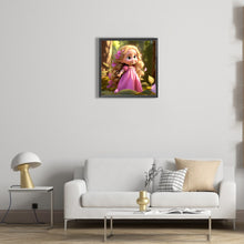 Load image into Gallery viewer, Diamond Painting - Full Round - Rapunzel cartoon version (30*30CM)
