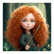 Load image into Gallery viewer, Diamond Painting - Full Round - Merida cartoon version (30*30CM)
