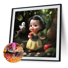 Load image into Gallery viewer, Diamond Painting - Full Round - Snow White cartoon version (30*30CM)
