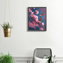 Load image into Gallery viewer, Diamond Painting - Full Square - cherry blossom butterfly (50*60CM)
