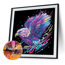 Load image into Gallery viewer, Diamond Painting - Partial Special Shaped - colored eagle (30*30CM)
