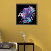 Load image into Gallery viewer, Diamond Painting - Partial Special Shaped - colored eagle (30*30CM)
