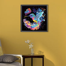 Load image into Gallery viewer, Diamond Painting - Partial Special Shaped - colorful hummingbird (30*30CM)
