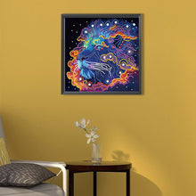 Load image into Gallery viewer, Diamond Painting - Partial Special Shaped - color lion (30*30CM)

