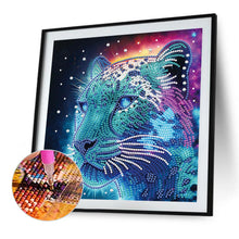 Load image into Gallery viewer, Diamond Painting - Partial Special Shaped - color leopard (30*30CM)
