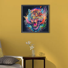 Load image into Gallery viewer, Diamond Painting - Partial Special Shaped - color tiger (30*30CM)
