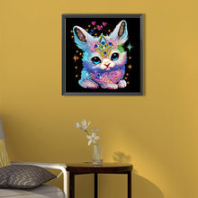 Load image into Gallery viewer, Diamond Painting - Partial Special Shaped - jeweled bunny (30*30CM)
