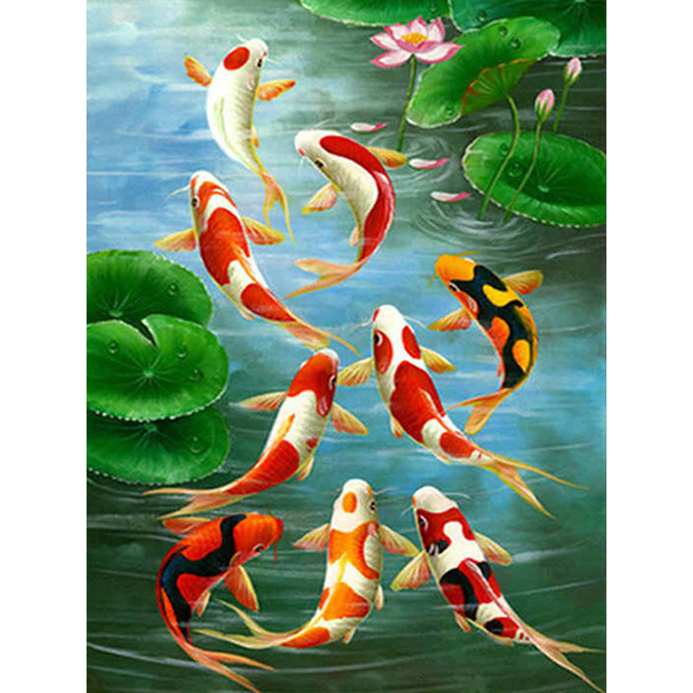 Diamond Painting - Full Square - koi carp (30*40CM)