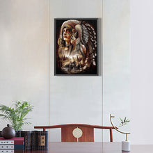 Load image into Gallery viewer, Diamond Painting - Full Round - indians (30*40CM)
