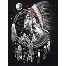 Load image into Gallery viewer, Diamond Painting - Full Round - indians (30*40CM)
