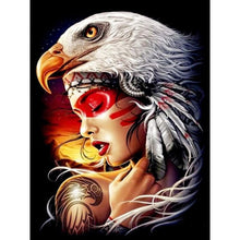 Load image into Gallery viewer, Diamond Painting - Full Round - indians (30*40CM)
