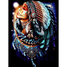 Load image into Gallery viewer, Diamond Painting - Full Round - indians (30*40CM)
