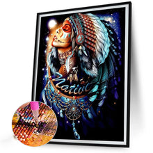 Load image into Gallery viewer, Diamond Painting - Full Round - indians (30*40CM)
