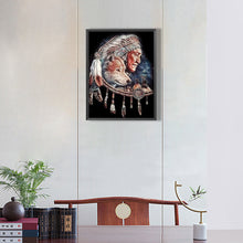 Load image into Gallery viewer, Diamond Painting - Full Round - indians (30*40CM)
