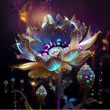 Load image into Gallery viewer, Diamond Painting - Full Round - crystal flower (30*30CM)
