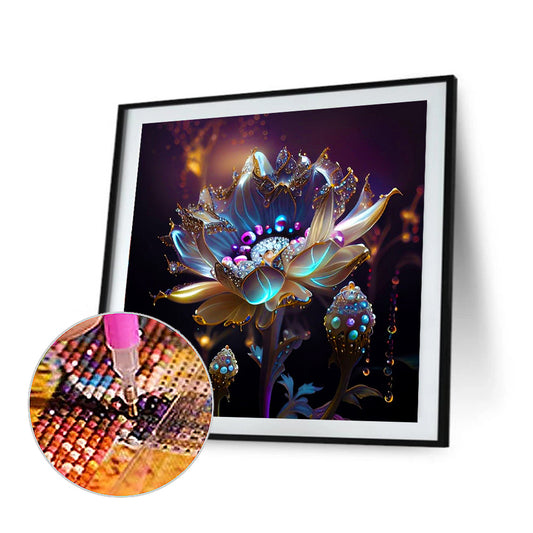 Diamond Painting - Full Round - crystal flower (30*30CM)