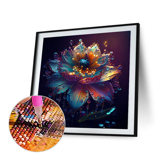 Diamond Painting - Full Round - crystal flower (30*30CM)