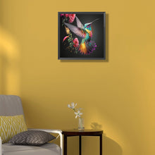 Load image into Gallery viewer, Diamond Painting - Full Round - hummingbird (30*30CM)
