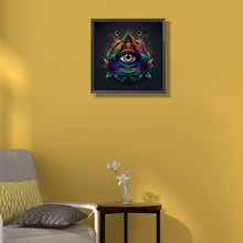 Load image into Gallery viewer, Diamond Painting - Full Round - triangular eyes (30*30CM)
