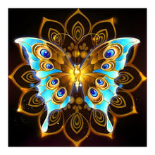 Load image into Gallery viewer, Diamond Painting - Full Round - metal butterfly (30*30CM)
