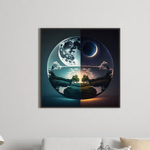 Load image into Gallery viewer, Diamond Painting - Full Round - Seasonal change chart of the sun and the moon (40*40CM)
