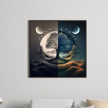 Load image into Gallery viewer, Diamond Painting - Full Round - Seasonal change chart of the sun and the moon (40*40CM)
