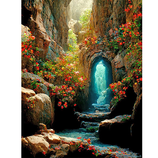 Diamond Painting - Full Round - cave (40*50CM)