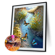 Load image into Gallery viewer, Diamond Painting - Full Round - butterfly trail (40*50CM)
