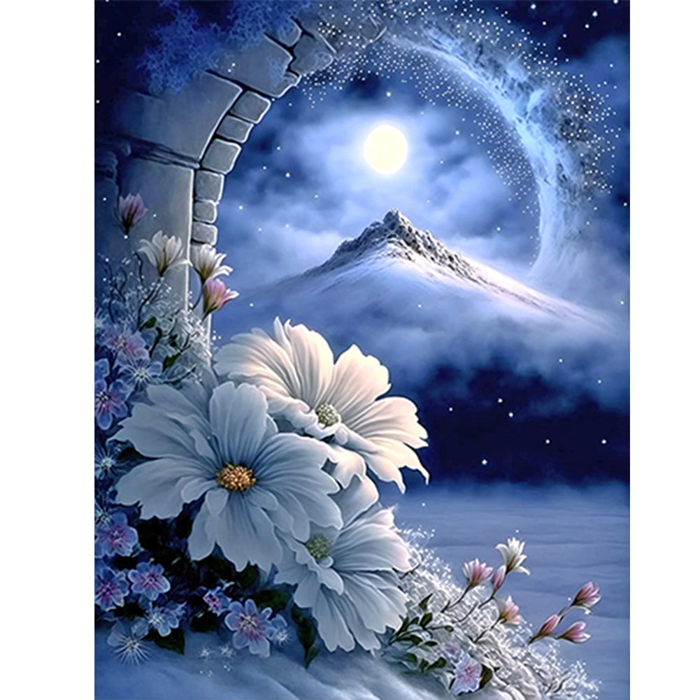 Diamond Painting - Full Round - under the snow mountain (40*50CM)