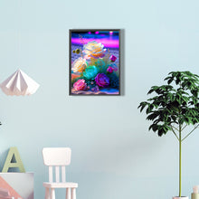 Load image into Gallery viewer, Diamond Painting - Full Round - Seaside Crystal Rose (30*40CM)
