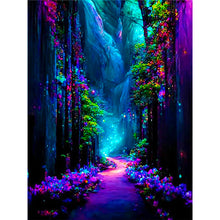 Load image into Gallery viewer, Diamond Painting - Full Round - Ziguang Mountain Forest (30*40CM)
