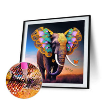 Load image into Gallery viewer, Diamond Painting - Full Round - butterfly elephant (30*30CM)
