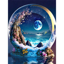 Load image into Gallery viewer, Diamond Painting - Full Round - crystal night scene (30*40CM)
